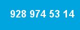 928 974 53 14 928 974 53 14